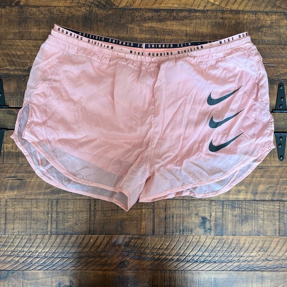 Nike Women's Mauve Athletic Shorts - Picture 2 of 4
